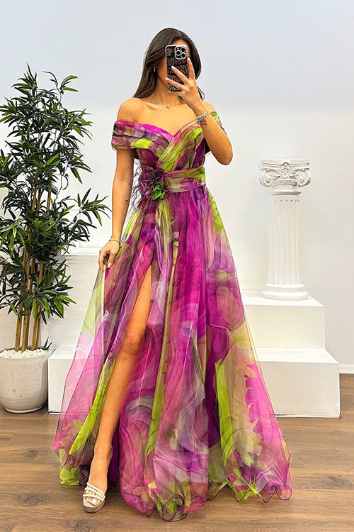 Rowangirl Screen Print Party Dress