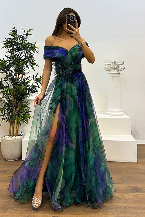 Rowangirl Screen Print Party Dress
