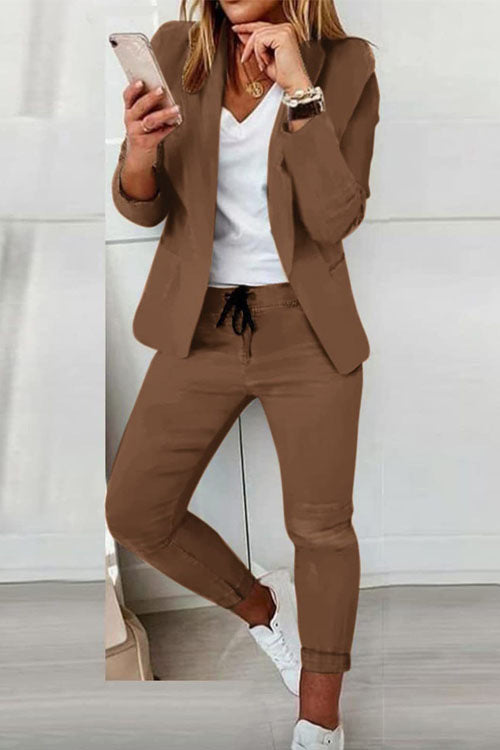 Rowangirl Casual Fashion Suit