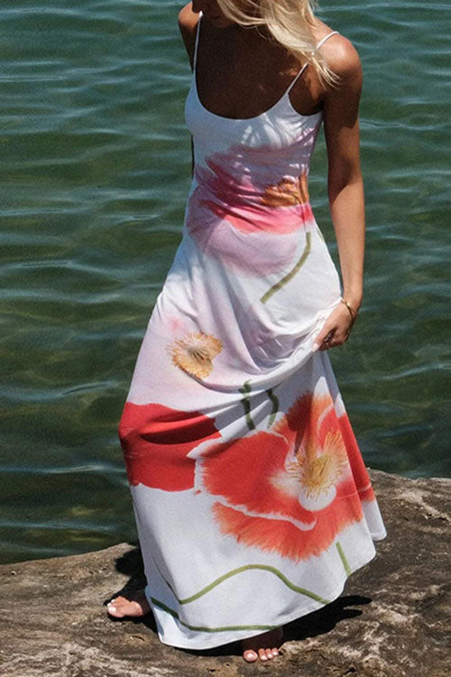 Rowangirl  Floral Print Maxi Dress