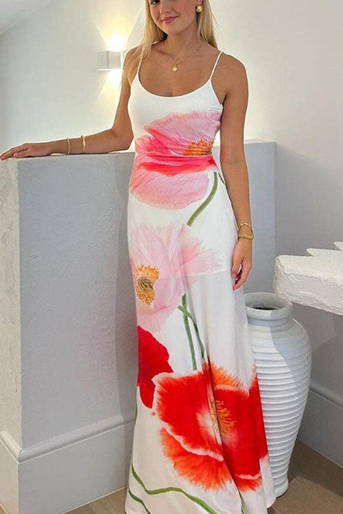 Rowangirl  Floral Print Maxi Dress