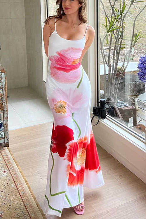Rowangirl  Floral Print Maxi Dress
