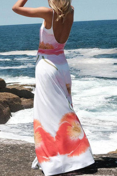 Rowangirl  Floral Print Maxi Dress