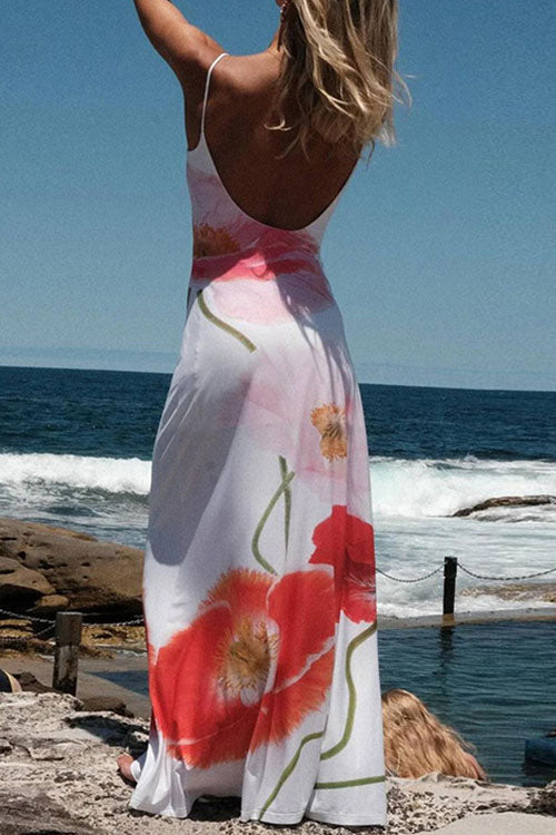Rowangirl  Floral Print Maxi Dress