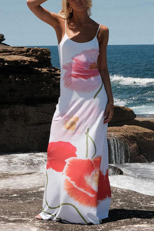 Rowangirl  Floral Print Maxi Dress