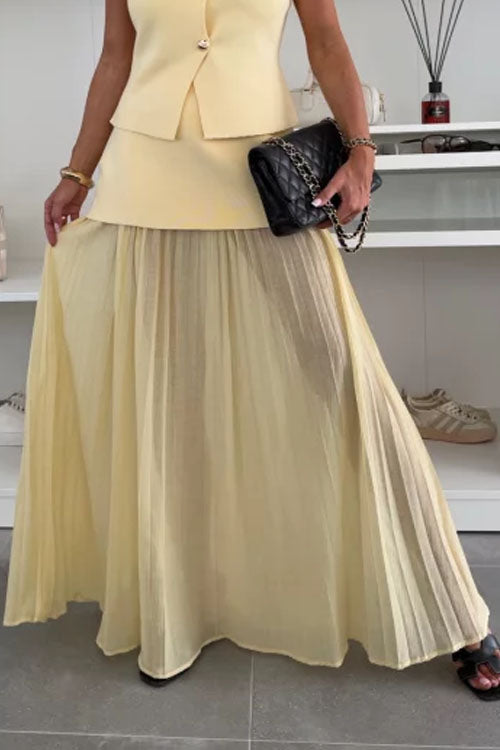 Rowangirl  Panelled Midi Skirt