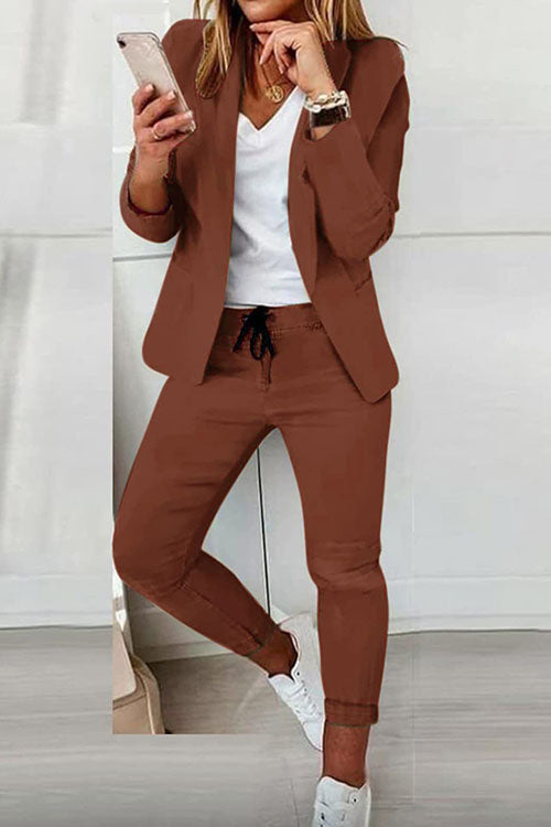 Rowangirl Casual Fashion Suit