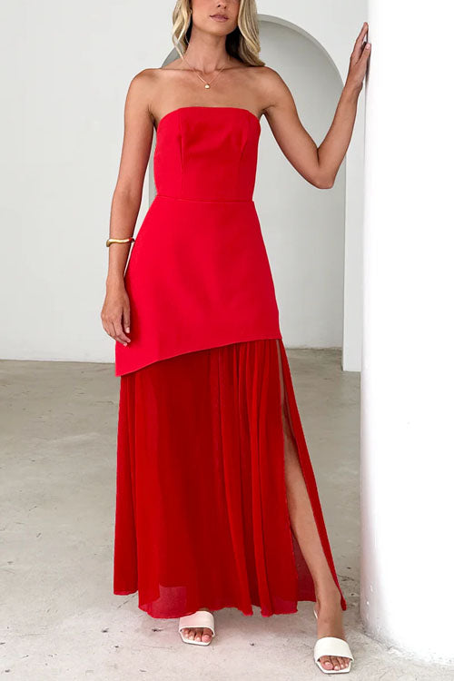 Rowangirl  Temperament Slim Fit Mesh Patchwork Dress