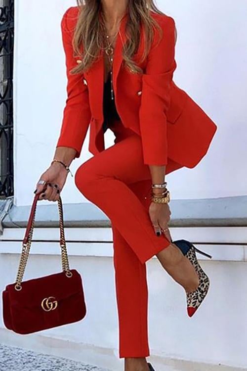 Rowangirl  Nadia Fashion Chic Casual Suit Two-piece