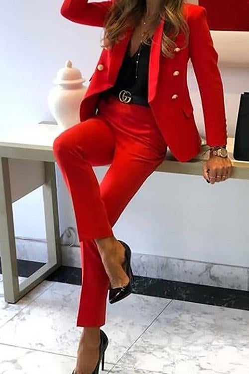 Rowangirl  Nadia Fashion Chic Casual Suit Two-piece
