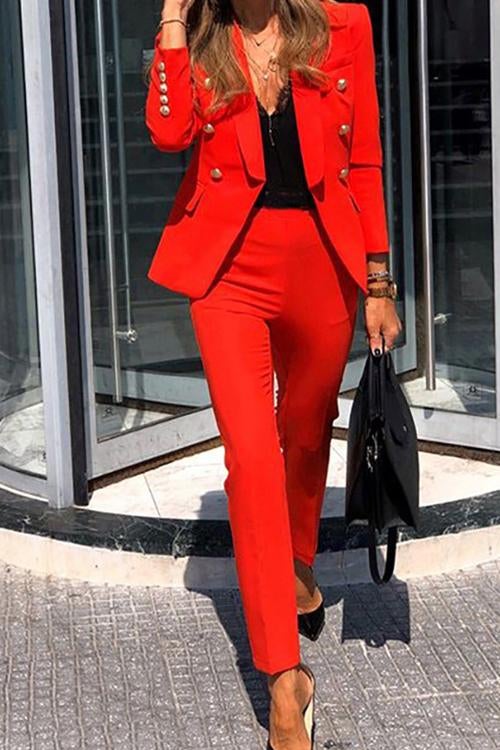 Rowangirl  Nadia Fashion Chic Casual Suit Two-piece