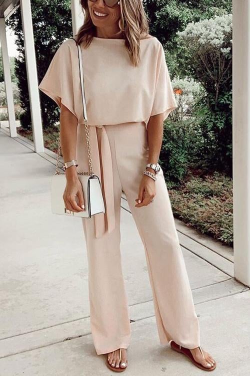 Rowangirl Afra Casual Lace-up Jumpsuit