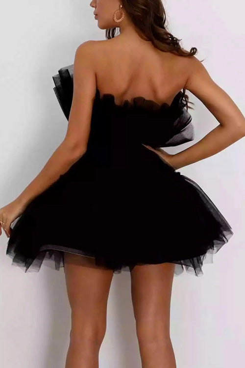 Rowangirl Chic Solid Off Shoulder Sleeveless Lace Up Dress