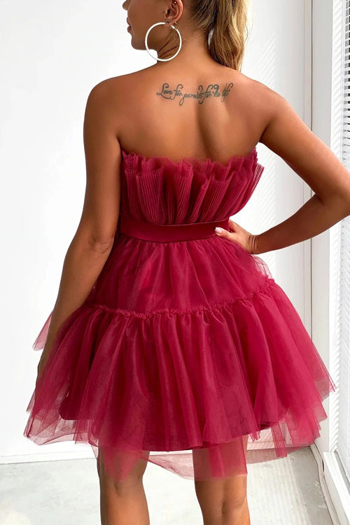 Rowangirl Chic Solid Off Shoulder Sleeveless Lace Up Dress