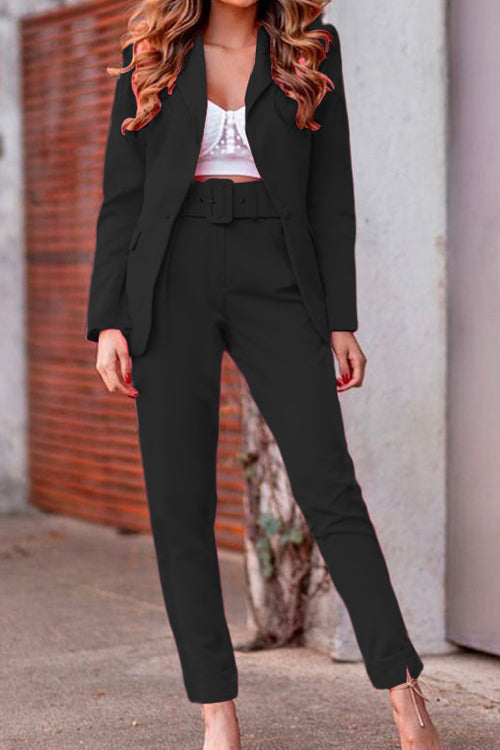 Rowangirl Fashion Long Sleeve Suit