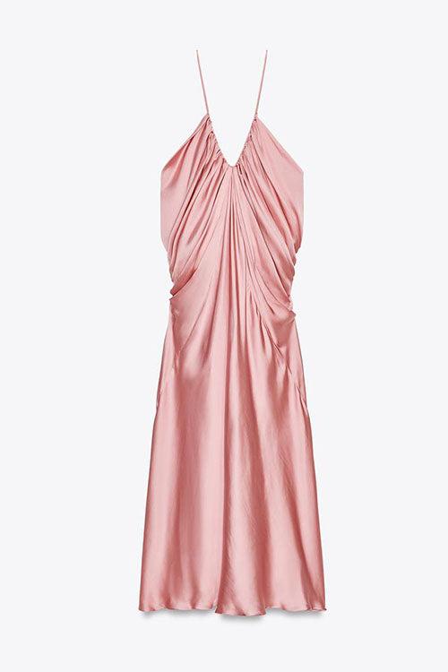 Rowangirl Satin Loose Dress