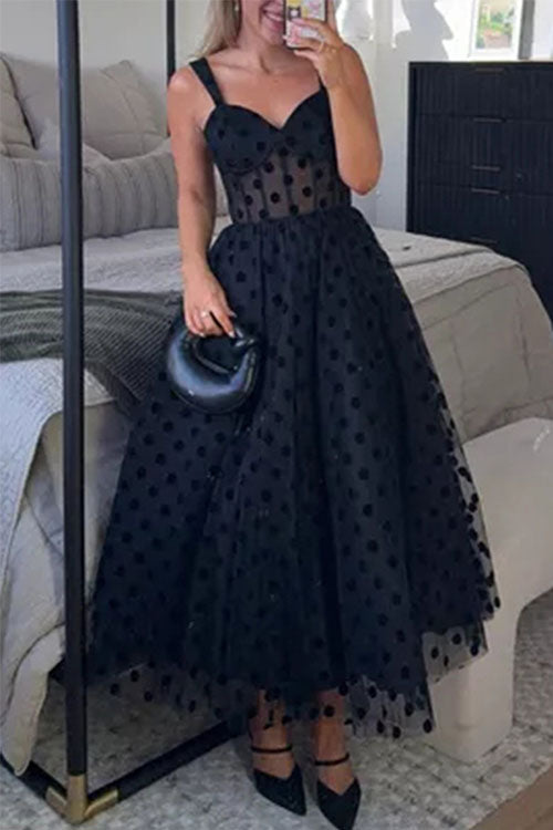 Rowangirl  Mesh Suspender Dress