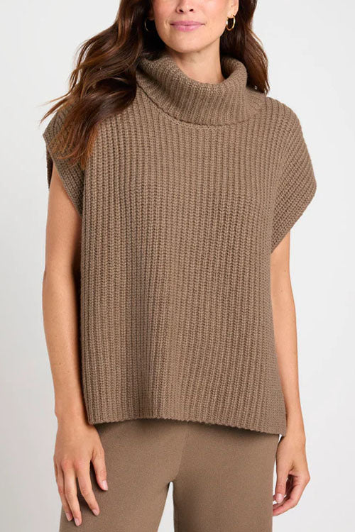 Rowangirl Sleeveless Turtleneck Sweater