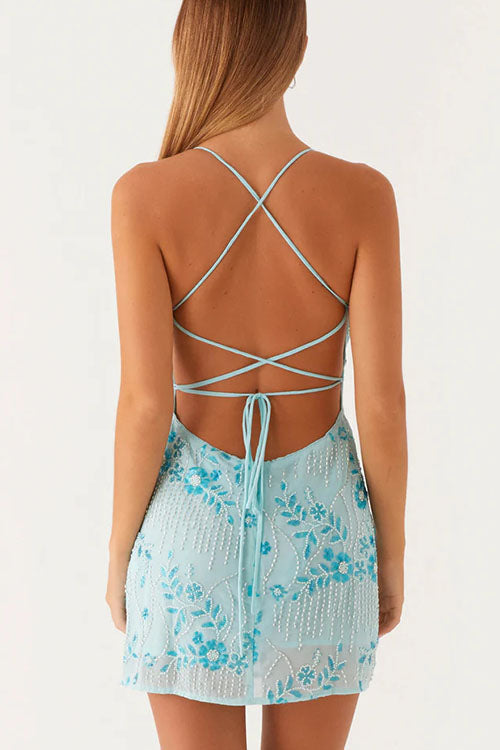 Rowangirl Backless Suspender Dress