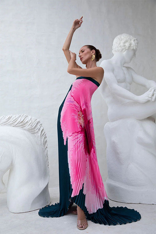 Rowangirl   Fashionable Pleated Dress