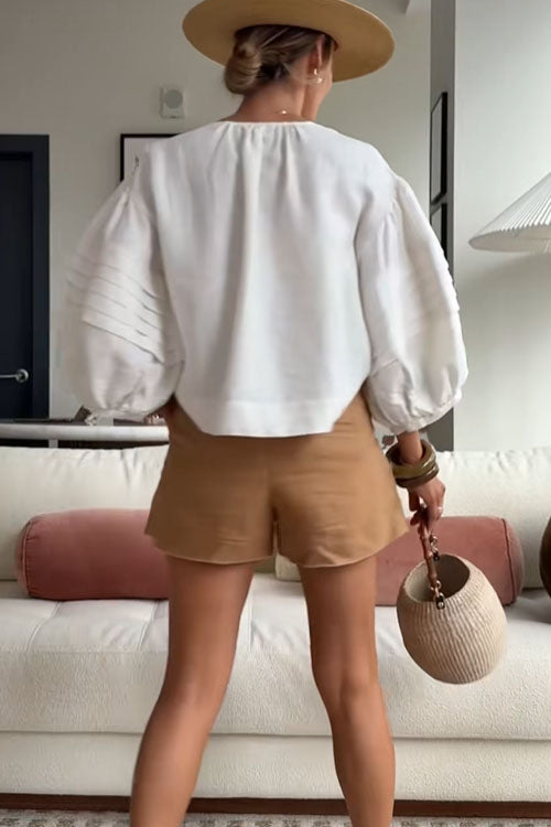 Rowangirl High-Waisted Loose Shorts