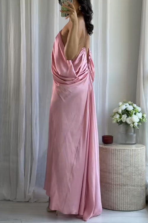 Rowangirl Satin Loose Dress