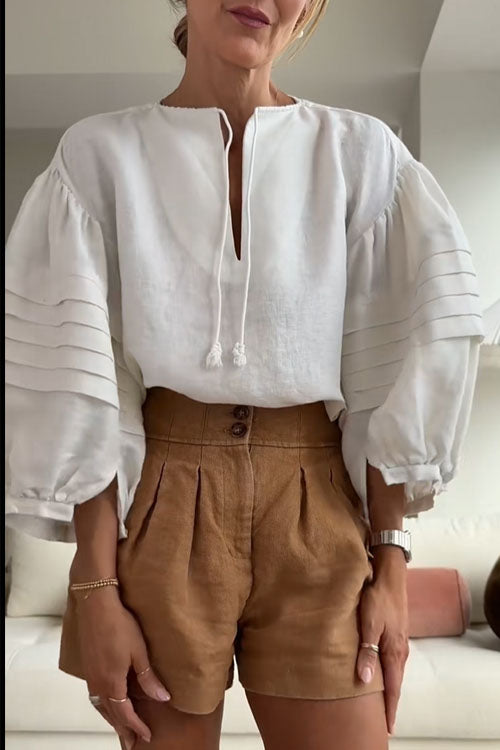 Rowangirl High-Waisted Loose Shorts