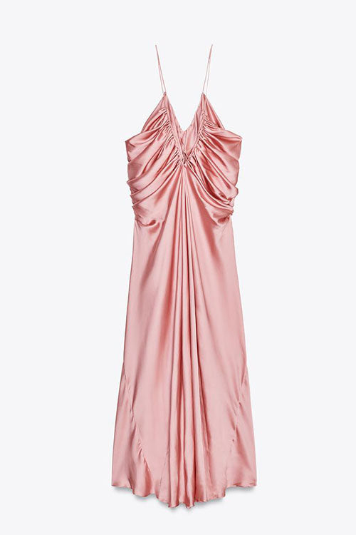 Rowangirl Satin Loose Dress