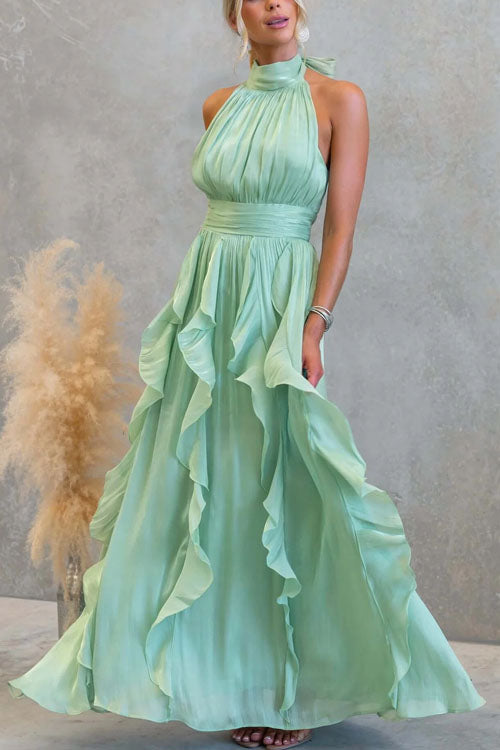 Rowangirl  Fashionable Coral Kiss Long Dress