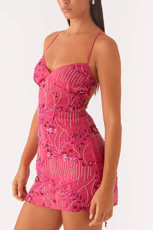 Rowangirl Backless Suspender Dress