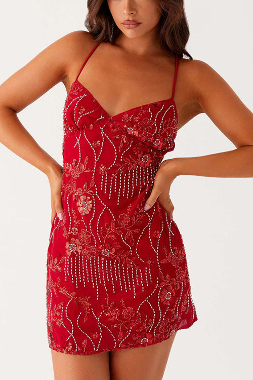 Rowangirl Backless Suspender Dress