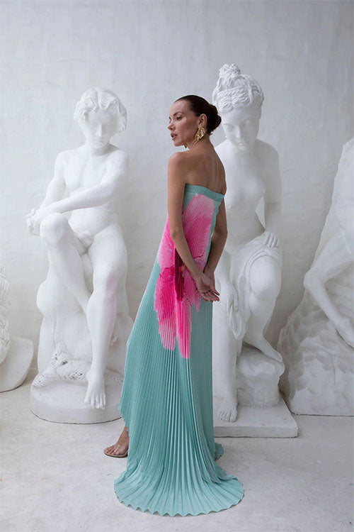 Rowangirl   Fashionable Pleated Dress