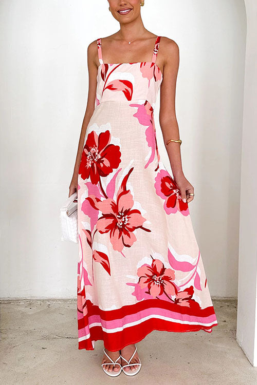 Rowangirl  Printed Strapless Holiday Dress