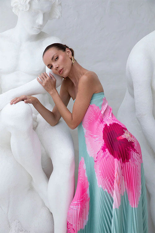 Rowangirl   Fashionable Pleated Dress
