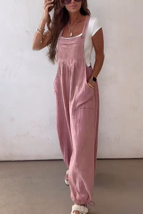 Rowangirl  Casual Loose-fitting Fashion Jumpsuit