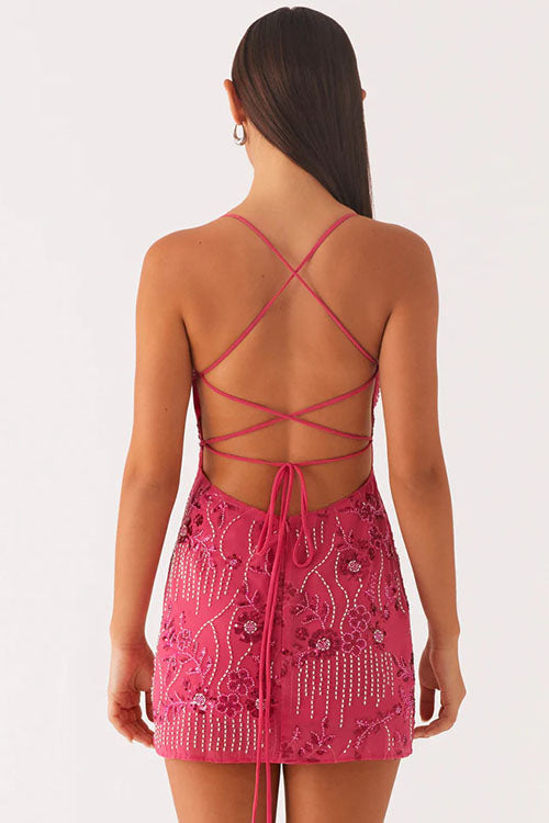 Rowangirl Backless Suspender Dress