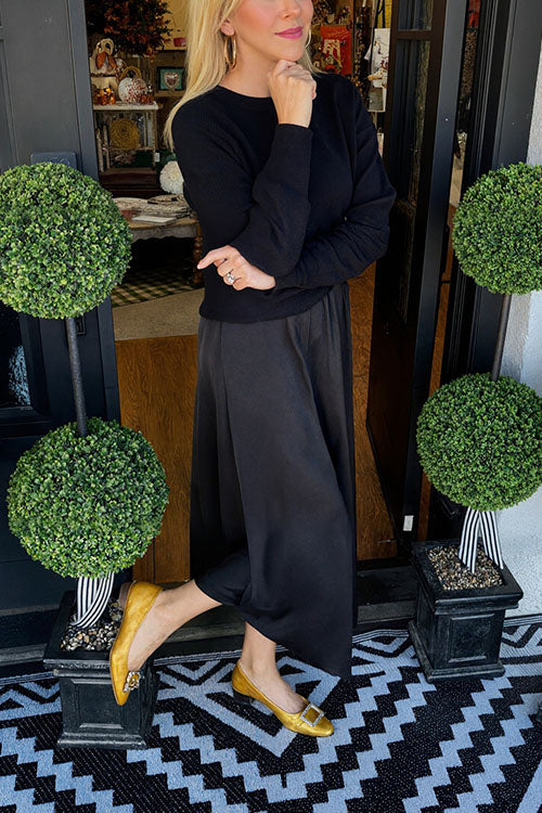 Rowangirl Stylish Long-sleeved Sweater And Coat Set