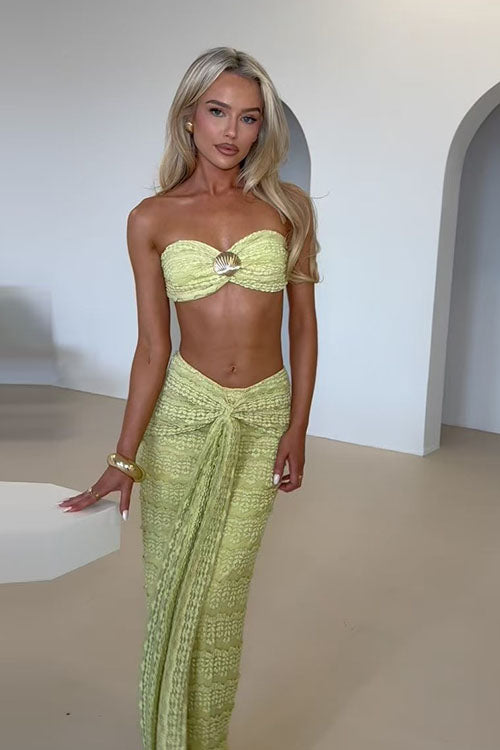 Rowangirl Lace Jacquard Holiday Two-Piece Suit