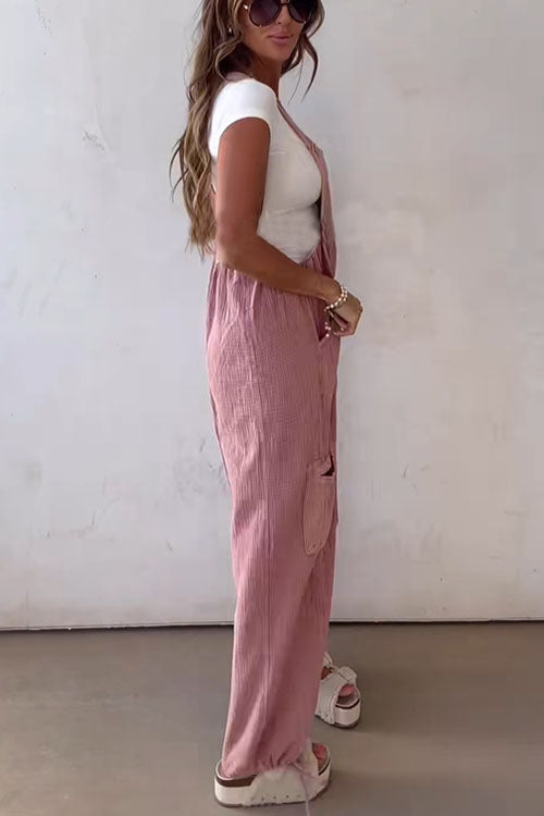 Rowangirl  Casual Loose-fitting Fashion Jumpsuit