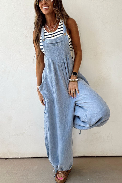 Rowangirl  Casual Loose-fitting Fashion Jumpsuit