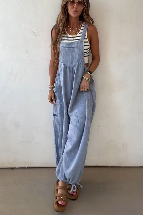 Rowangirl  Casual Loose-fitting Fashion Jumpsuit