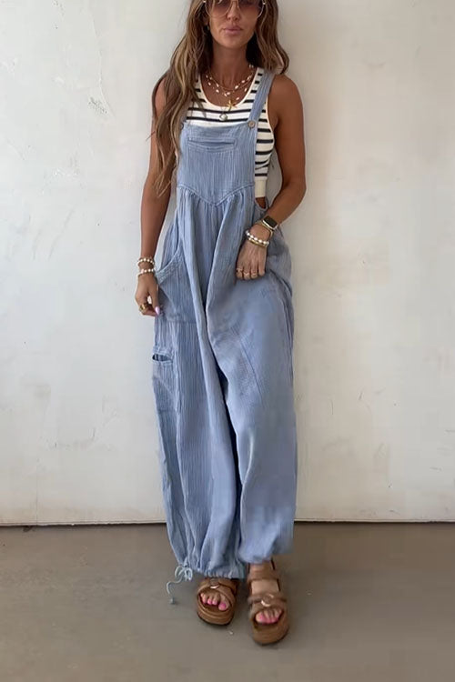 Rowangirl  Casual Loose-fitting Fashion Jumpsuit