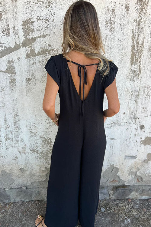 Rowangirl  Casual Wide-leg Jumpsuit