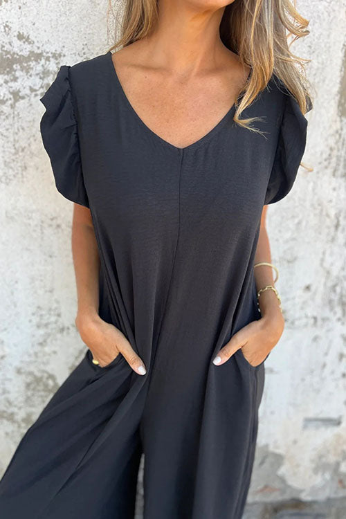 Rowangirl  Casual Wide-leg Jumpsuit