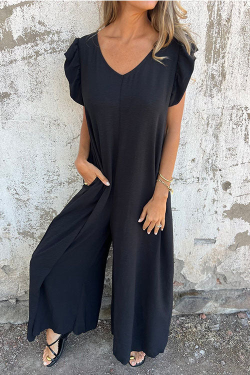 Rowangirl  Casual Wide-leg Jumpsuit