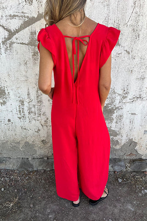 Rowangirl  Casual Wide-leg Jumpsuit