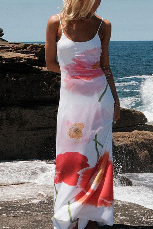 Rowangirl  Floral Print Maxi Dress