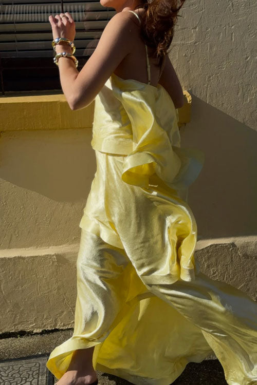 Rowangirl   Fashionable Layered Maxi Dress