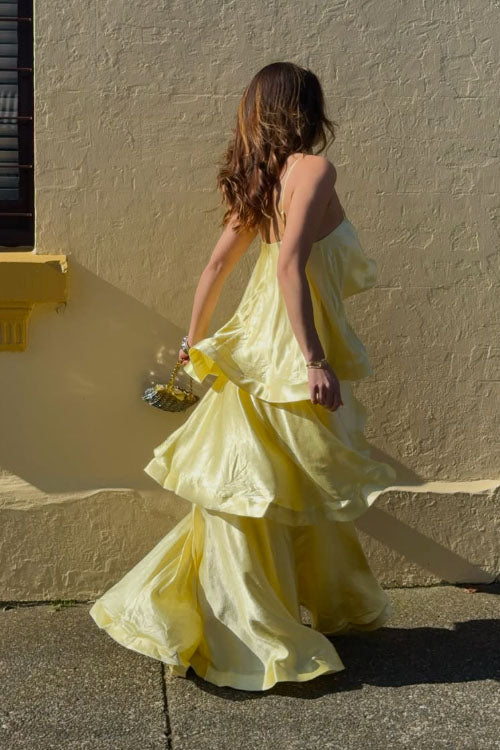 Rowangirl   Fashionable Layered Maxi Dress