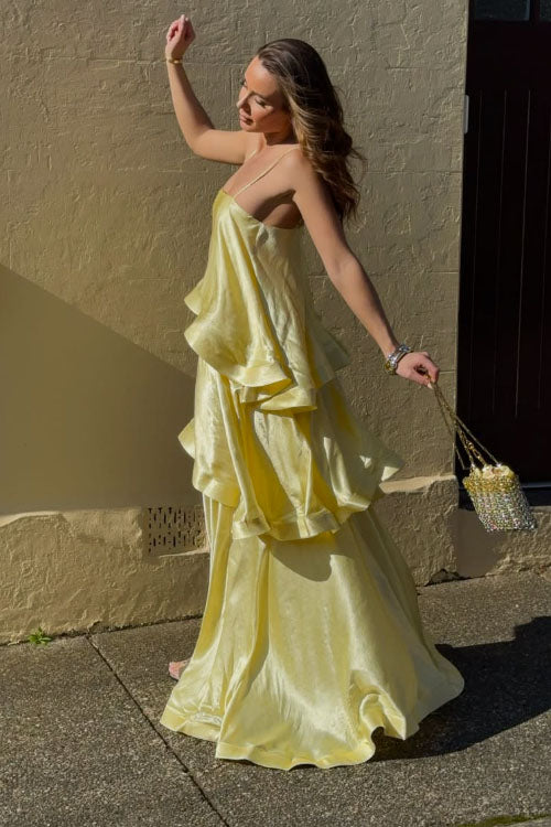 Rowangirl   Fashionable Layered Maxi Dress